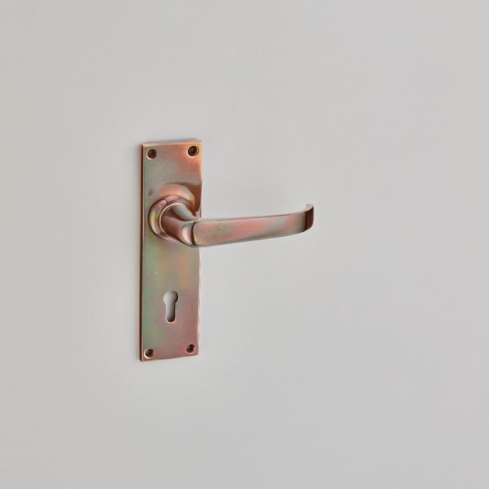 Croft Hardware Stafford Door Handle on Backplate - Pair