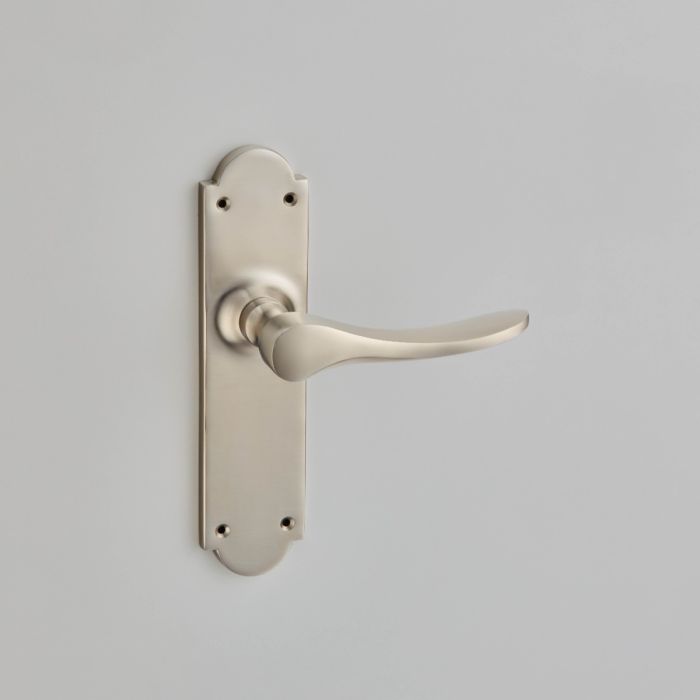 Croft Hardware Cambridge Door Handle on Backplate - Pair