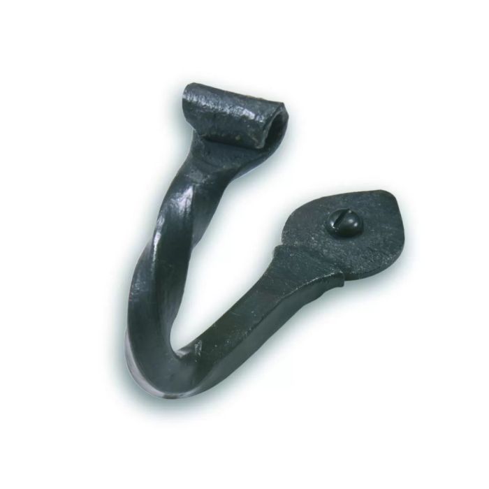 Dartington Steel Twisted Robe Hook 85mm 01-081
