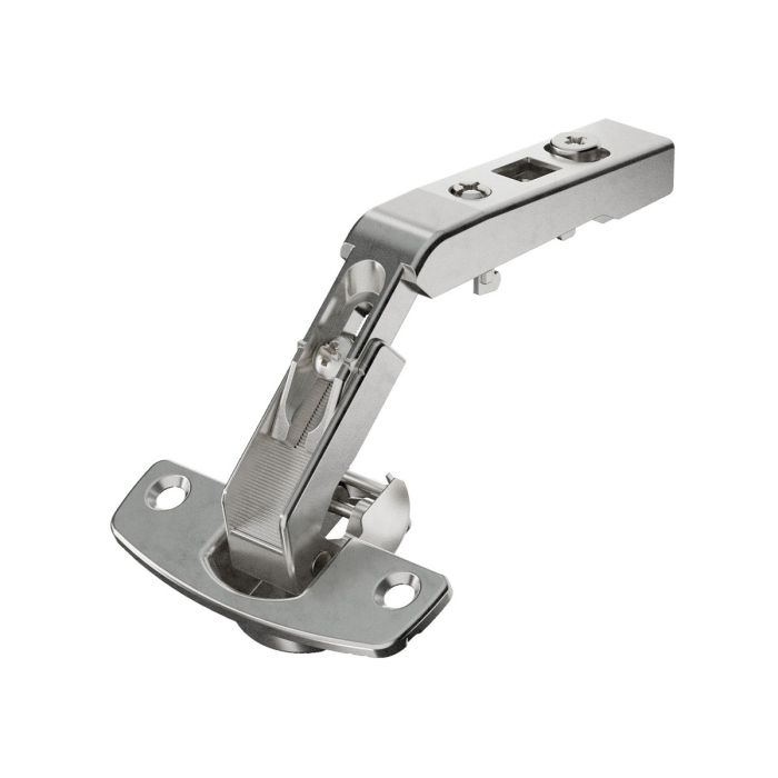 Hettich Intermat Corner Cabinet Folding Door Hinge – Nickel Plated, Overlay, Non Self-Closing
