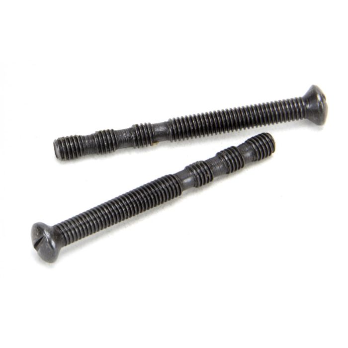 From The Anvil - Machine Domed Window Espagnolette Bolts - Black