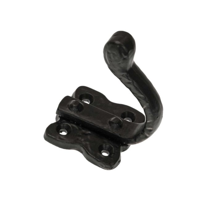 Eclipse Black Antique Pattern Coat Hook