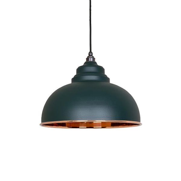 From The Anvil - Smooth Copper Harborne Pendant - Dingle
