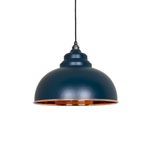 From The Anvil - Smooth Copper Harborne Pendant - Dusk