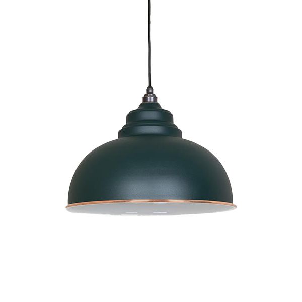 From The Anvil - White Gloss Harborne Pendant - Dingle