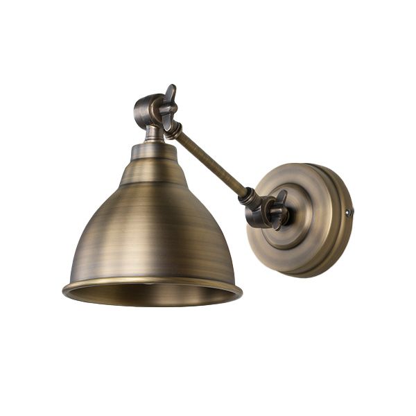 From The Anvil - Brindley Wall Light - Aged Brass