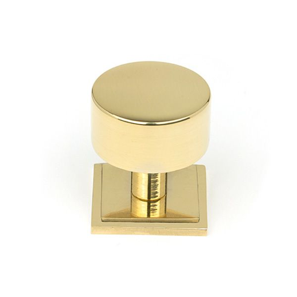From The Anvil Kelso Cupboard Knob on Square Rose