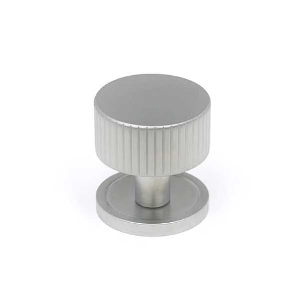 From The Anvil Judd Cupboard Knob on Round Rose