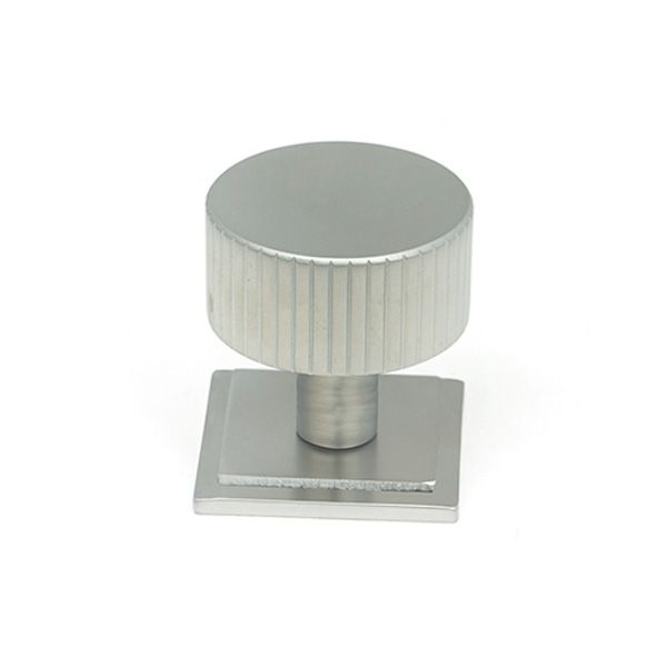 From The Anvil Judd Cupboard Knob on Square Rose
