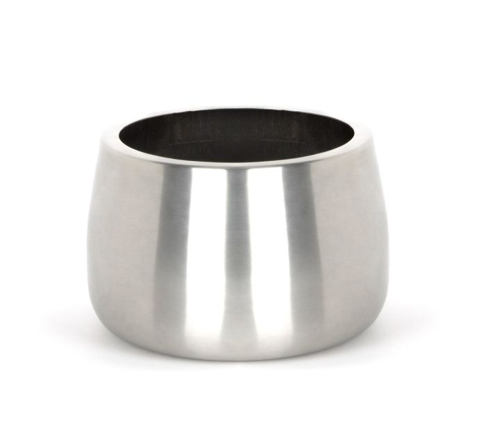From The Anvil Satin Stainless Steel Hepworth Plant Pot