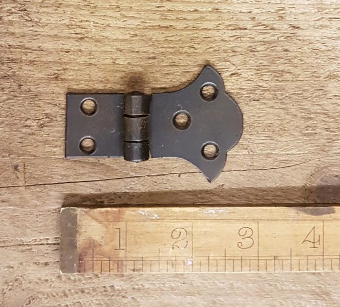 Cottingham - Butterfly Hinge Unequal Steel - Epoxy Black