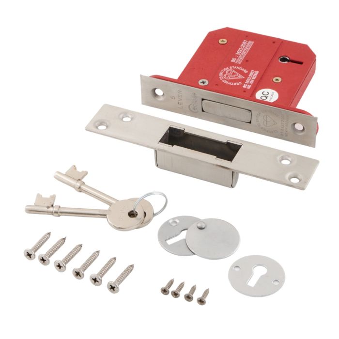 Eclipse 71 Series Locks & Latches - 5 Lever Mortice Deadlock (BS3621)