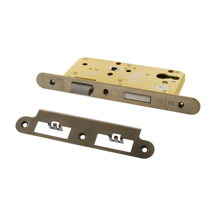 Atlantic Hardware DIN Radius Heavy Duty Euro Profile Sashlock Double Throw 60mm Backset