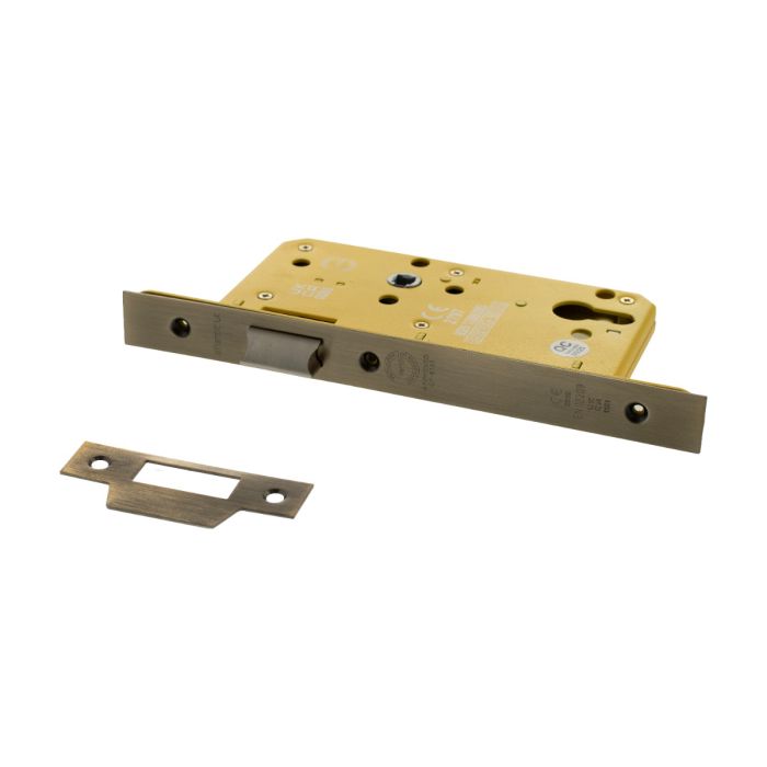 Atlantic Hardware DIN Radius Heavy Duty Latch 60mm Backset