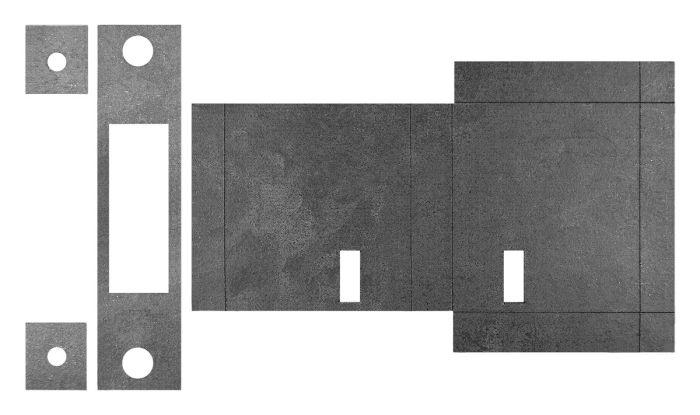 Atlantic Hardware Deadlock - 3LK Intumescent Lock Kit