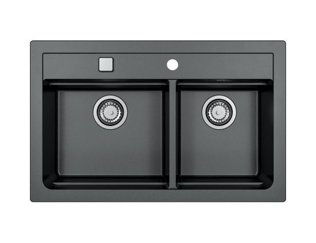 Alveus Granital Atrox 50 Double Bowl Sink
