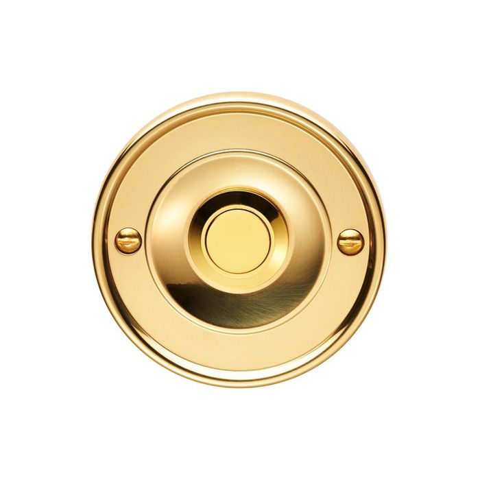 Carlisle Brass Round Bell Push