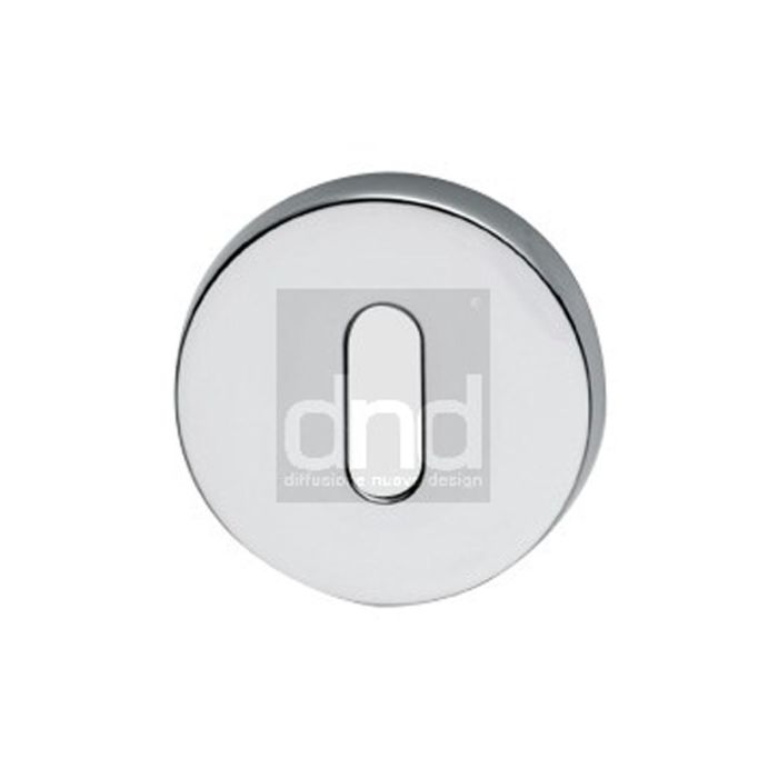M.Marcus DND Standard Key Escutcheon - Polished Chrome
