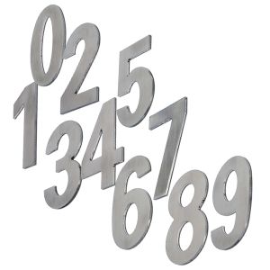 Blu Performance 316 Stainless Steel Door Numerals
