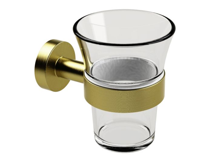 Bond Tumbler - Satin Brass