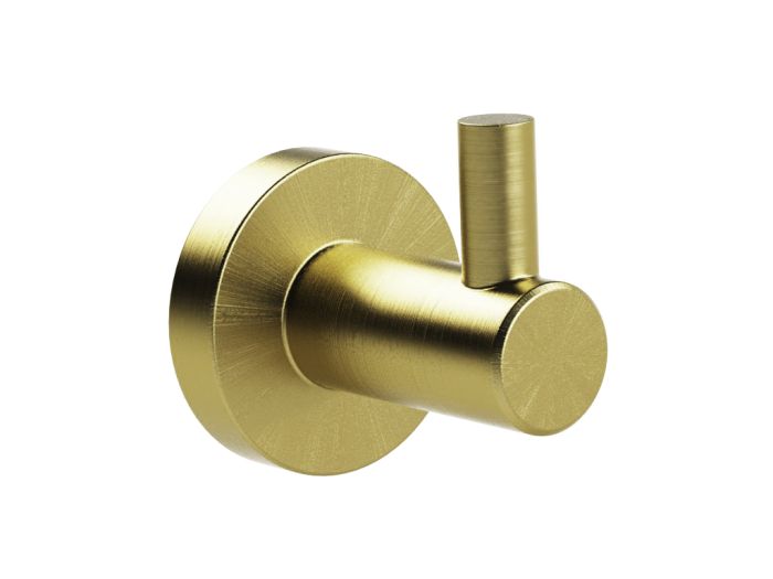 Bond Single Hook - Satin Brass