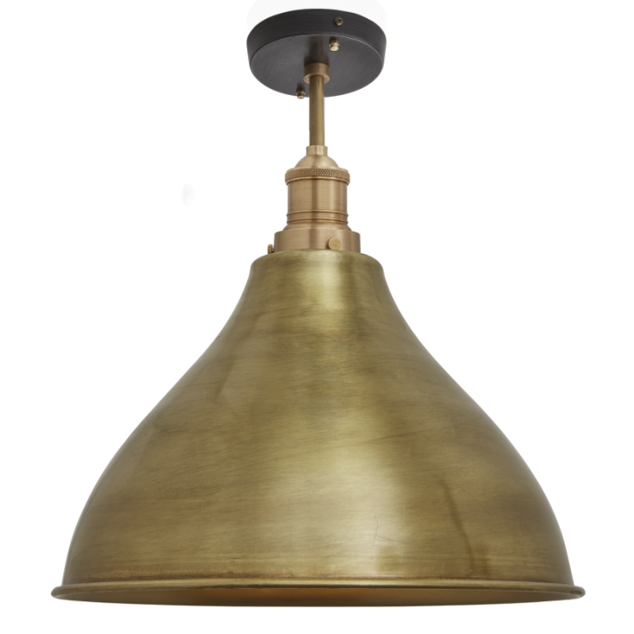 Industville 12 Inch Brooklyn Cone Flush Mount