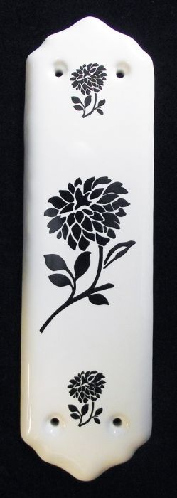 Chatsworth Dahlia Porcelain Finger Plate