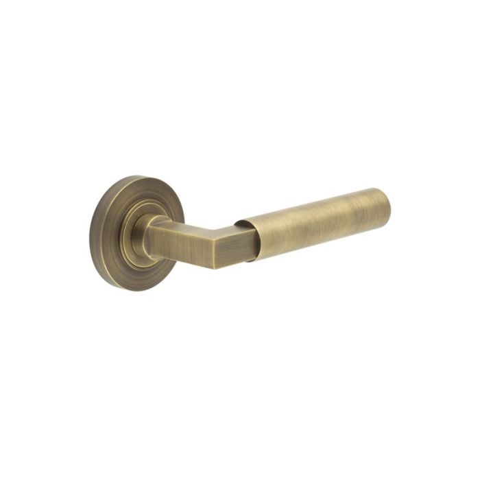 Frelan Burlington Westminster Door Handle on Rose - Pair