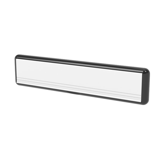 Carlisle Brass Mila Universal 12 Letter Plate White