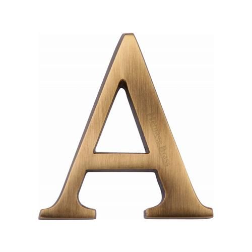 M.Marcus Heritage Brass Rear Fix Letters