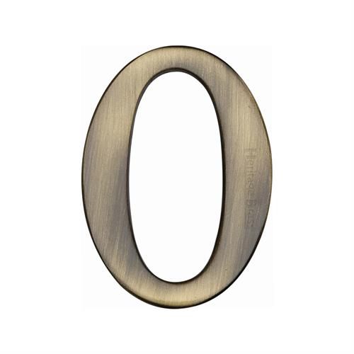 M.Marcus Heritage Brass Self Adhesive Numerals