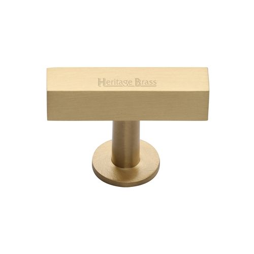 M.Marcus Heritage Brass Symmetrical Square Cupboard Knob