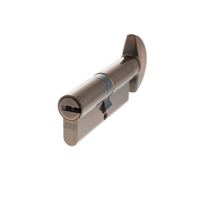 Atlantic Hardware AGB Euro Profile 15 Pin Cylinder Key to Turn