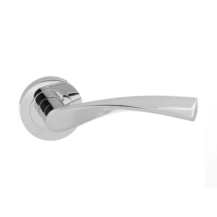Atlantic Hardware Eco Aqua Door Handle on Rose - Pair