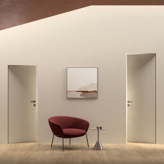 Atlantic Hardware Ermetika xREVERx XL Large Frameless Reversible Swing Door