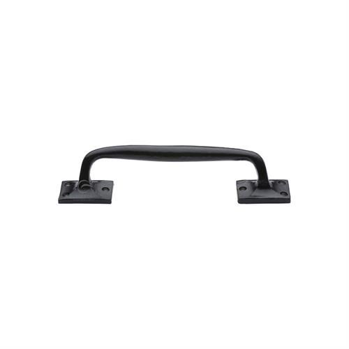 M.Marcus Heritage Brass Matt Black Iron - Door Pull Handle