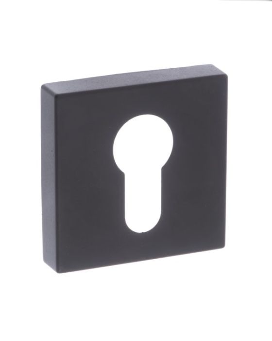 Atlantic Hardware - Status Smooth Euro Profile Square Escutcheon - Pair