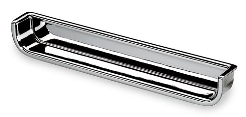 Hettich - Genzone Flush Pull - Polished Chrome