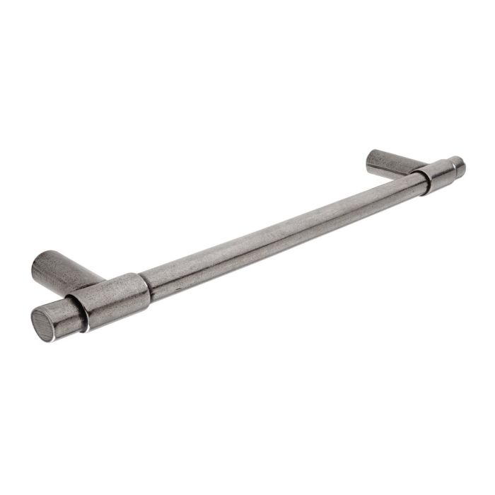 Second Nature - Leigh Cupboard Handle - Solid Pewter - Centres 160mm