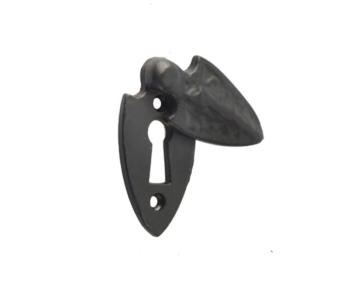Frelan - Antique Covered Standard Profile Escutcheon - Black