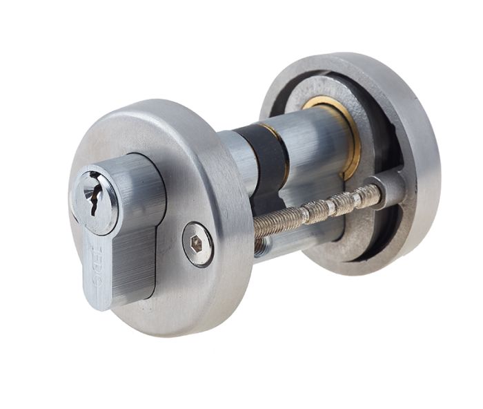Frelan - Stainless Steel Armoured Security Escutcheon - Satin Stainless Steel