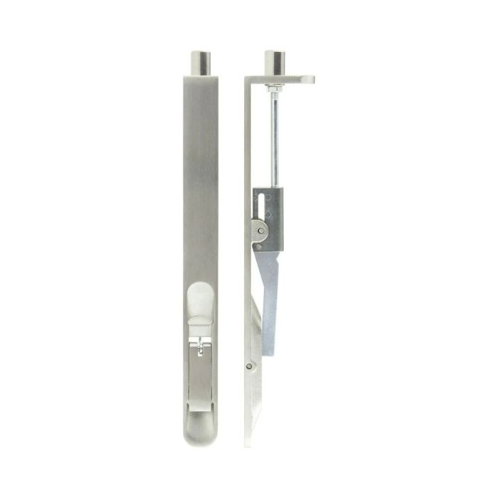 Frelan Stainless Steel Lever Action Flushbolt with Radiused Forend