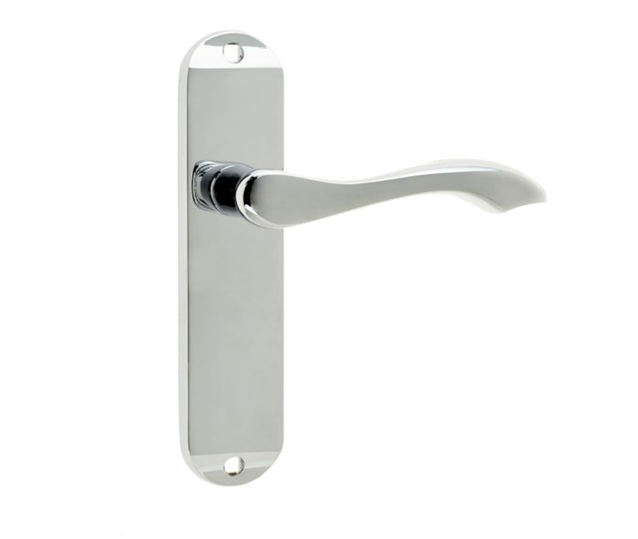 Frelan Jedo Broadway Suite Door Handle on Backplate - Pair