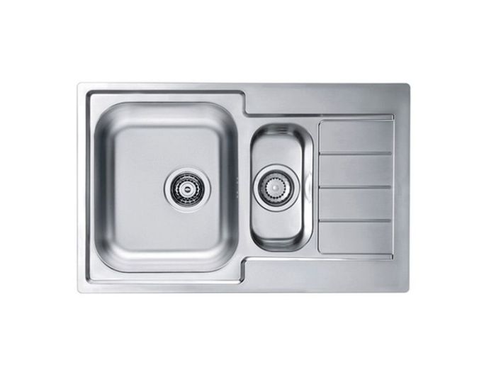 Alveus Stainless Steel Line 70 Double Bowl Sink