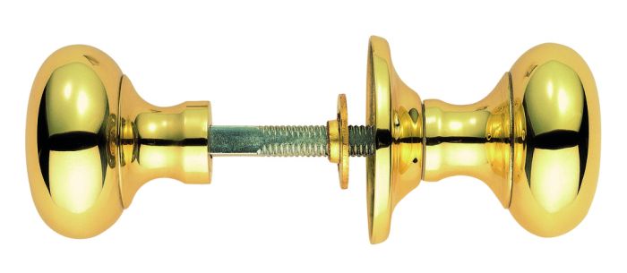 Carlisle Brass Classical Mushroom Rim Door Knobs - Pair