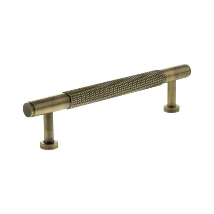 Atlantic Hardware Millhouse Brass Eiffel Knurled T-Bar Cabinet Pull Handle