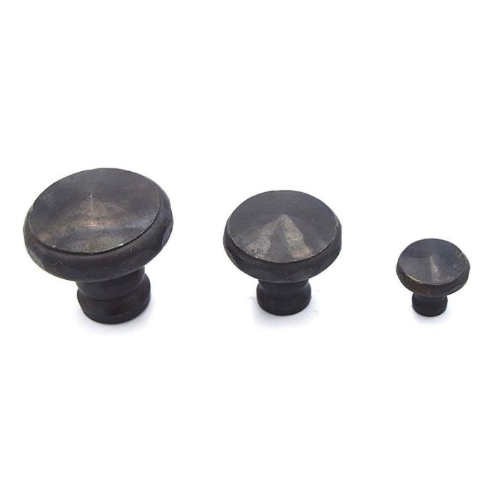 Mushroom Handforged Cupboard Knobs
