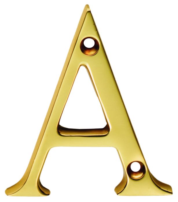 Carlisle Brass Screw Fixing Letters A - D