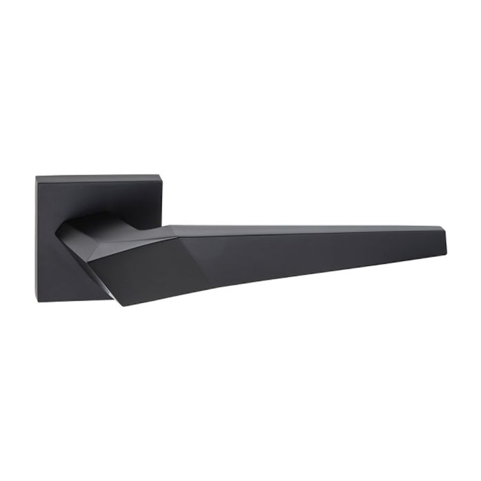 Atlantic Hardware Oro & Oro Skywalker Lever Door Handle on Square Rose