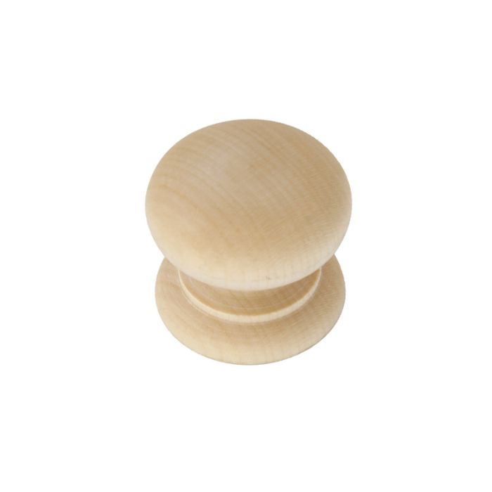 Hafele End Grain Turned Cupboard Knob